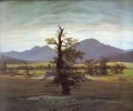 Friedrich Landscape with Solitary Tree Romantic Caspar David Friedrich